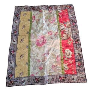 Vintage Liz Claiborne 1990s Y2K cotton cottagecore Pillow Sham folk cottage